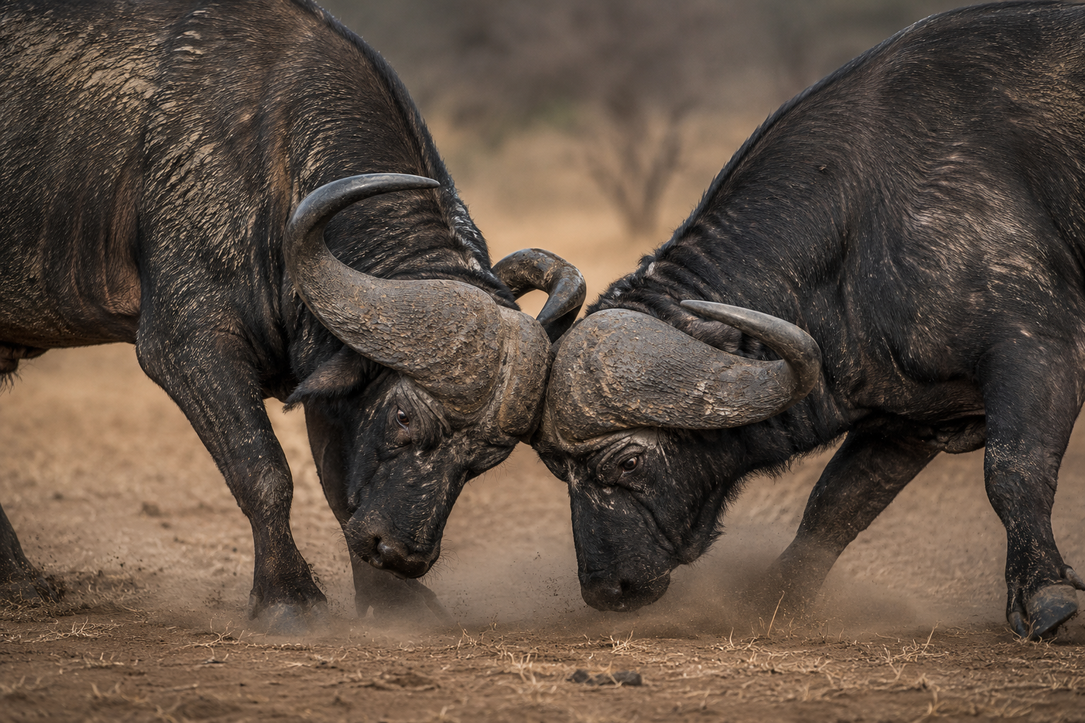 Cape Buffalo: The Unbreakable Giants of the African Wild