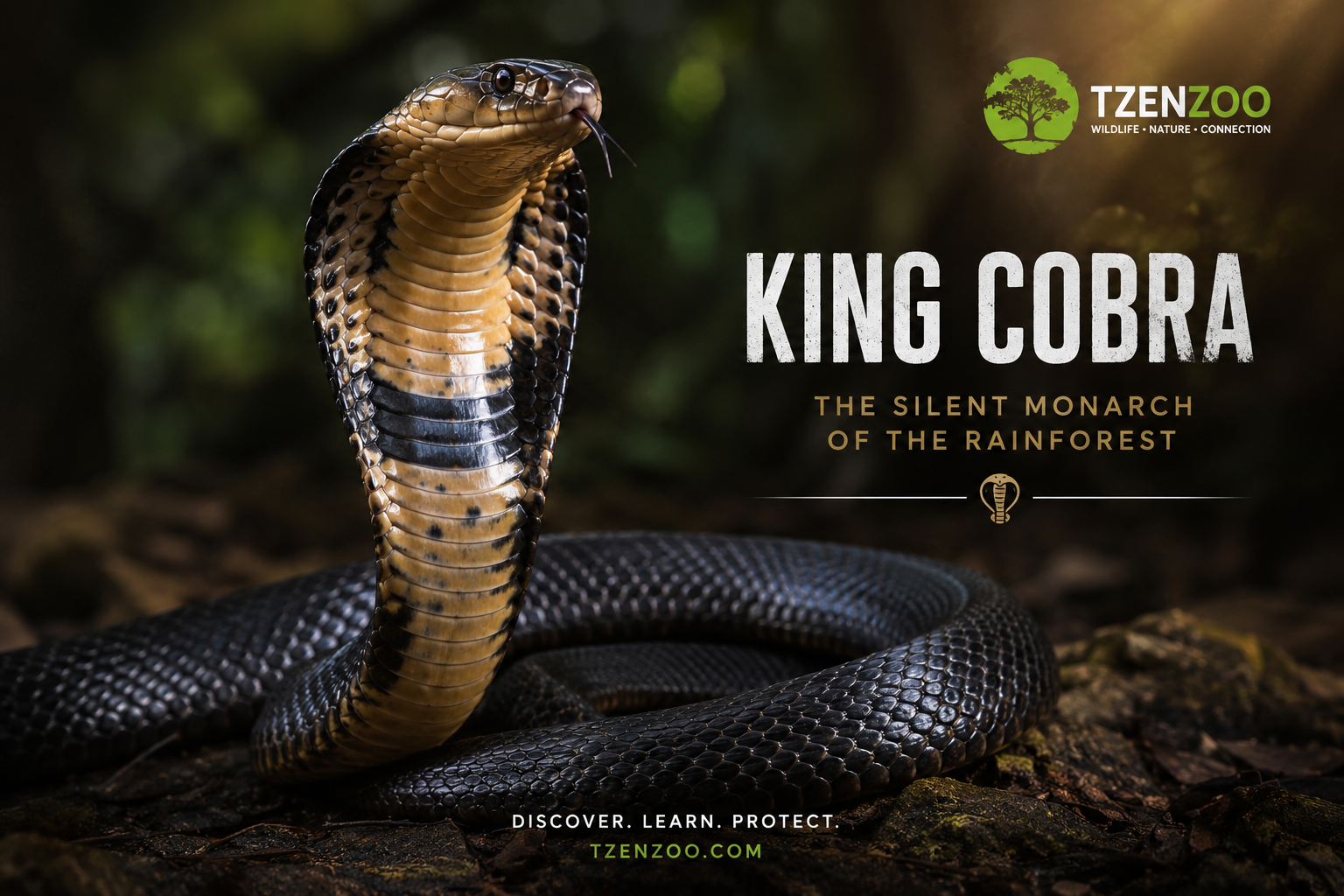 King Cobra: The Silent Monarch of the Rainforest