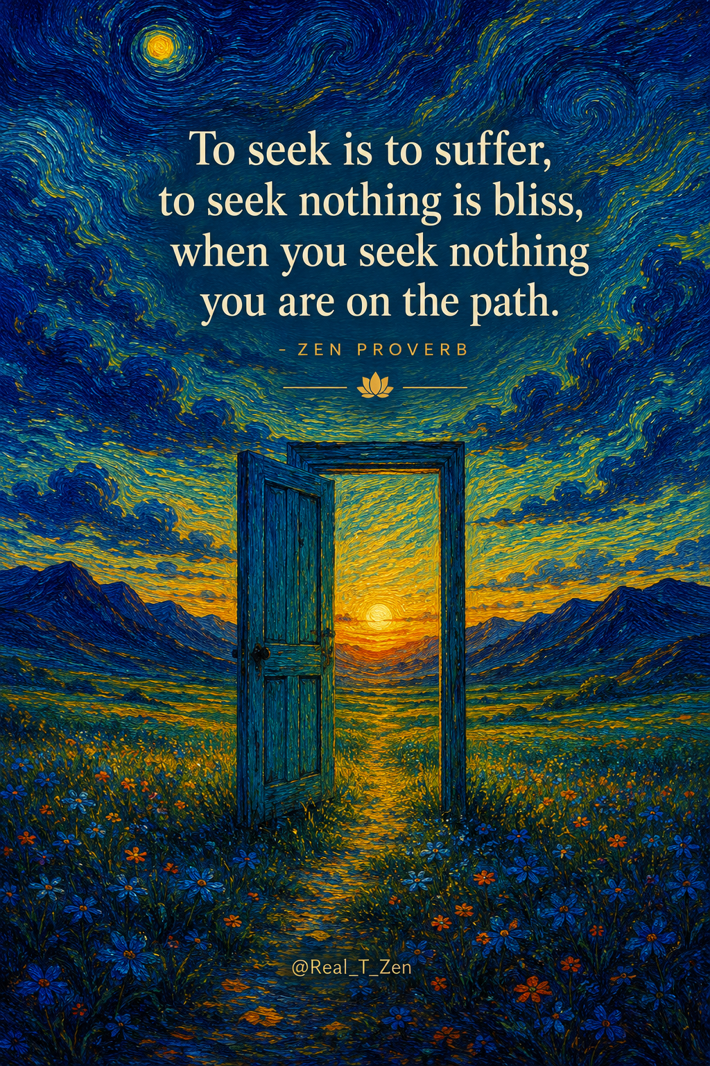 Zen proverb